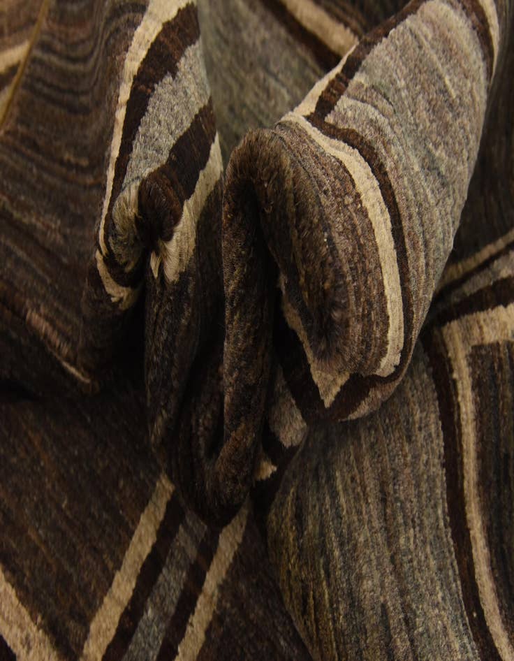 Detail image of 3' x 10' Hand Knotted Modern Ziegler Runner Rug