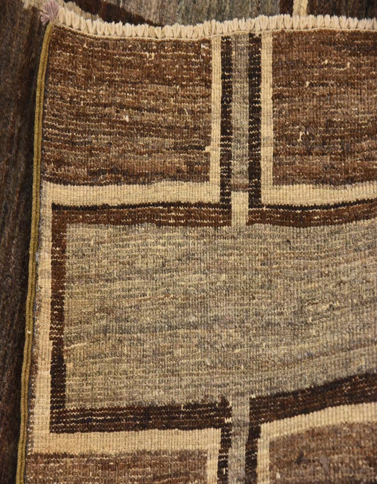 Detail image of 3' x 10' Hand Knotted Modern Ziegler Runner Rug
