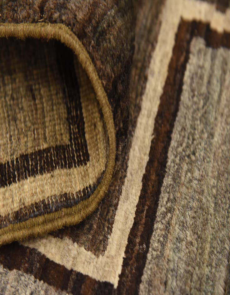 Detail image of 3' x 10' Hand Knotted Modern Ziegler Runner Rug