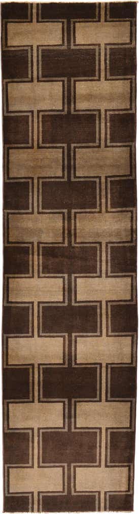 2' 8 x 10' Hand Knotted Modern Ziegler Runner Rug