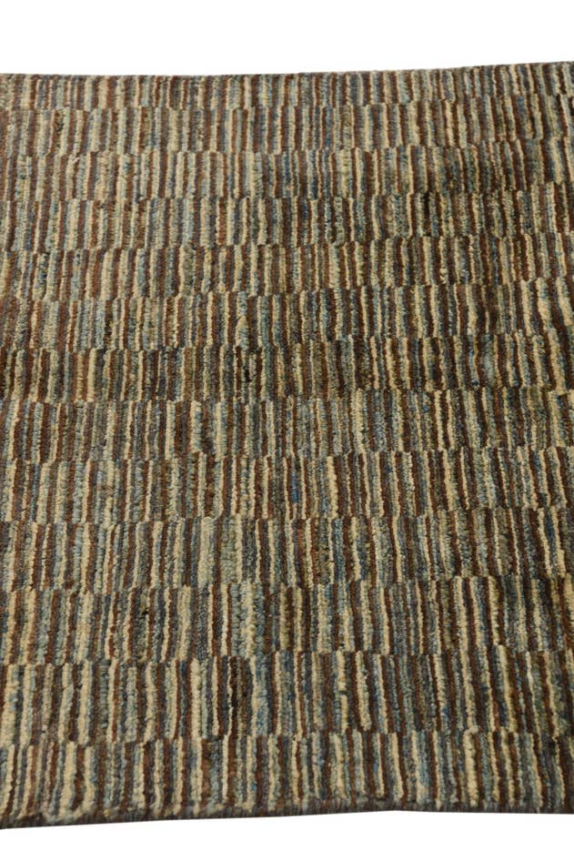 Detail image of 2' 1 x 8' 8 Hand Knotted Modern Ziegler Wool Runner Rug