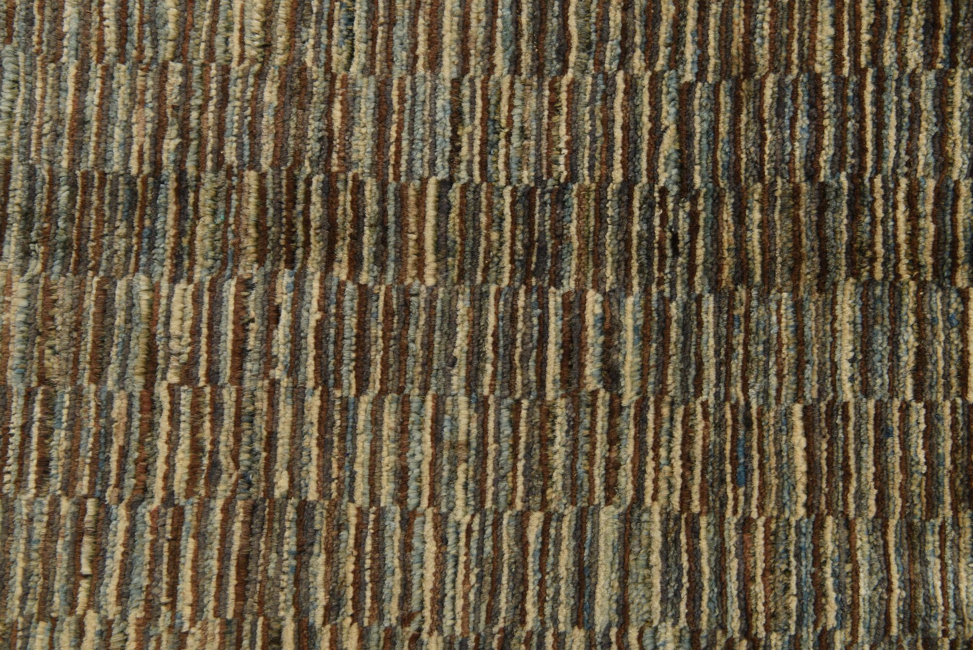 2' 1 x 8' 8 Hand Knotted Modern Ziegler Wool Runner Rug