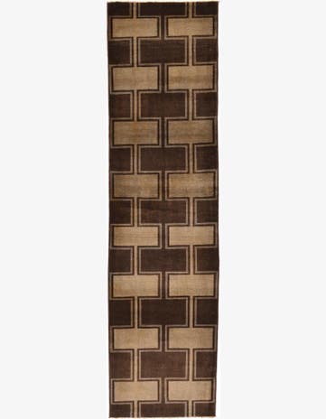 2' 8 x 10' Hand Knotted Modern Ziegler Runner Rug