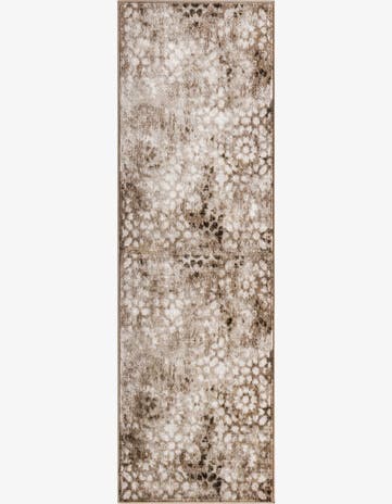 Brown Monaco Runner Rug