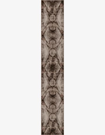 Brown Monte Carlo Runner Rug