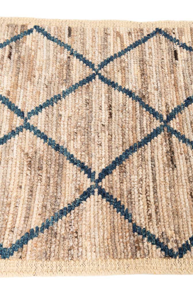 3' x 10' 9 Hand Knotted Moroccan Wool Runner Rug