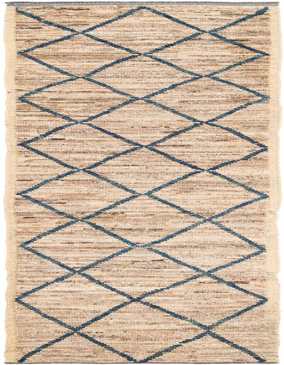 Detail image of 3' x 10' 9 Hand Knotted Moroccan Wool Runner Rug