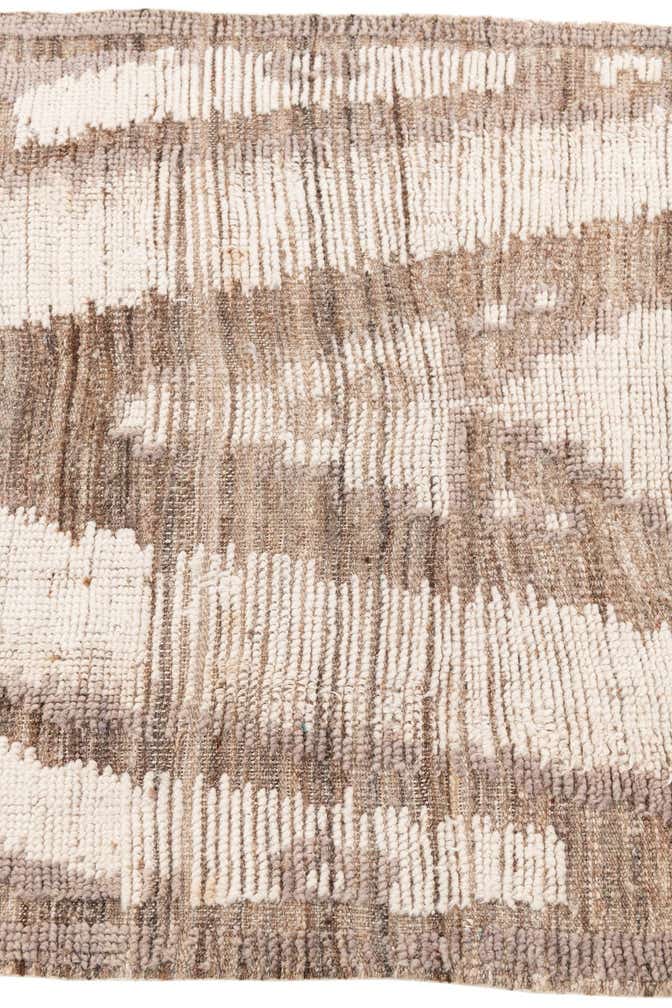3' 1 x 12' 2 Hand Knotted Moroccan Wool Runner Rug