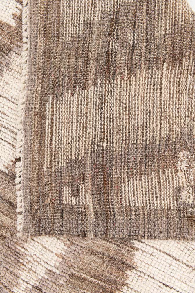 3' 1 x 12' 2 Hand Knotted Moroccan Wool Runner Rug