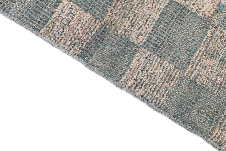 2' 2 x 10' 3 Hand Knotted Moroccan Wool Runner Rug