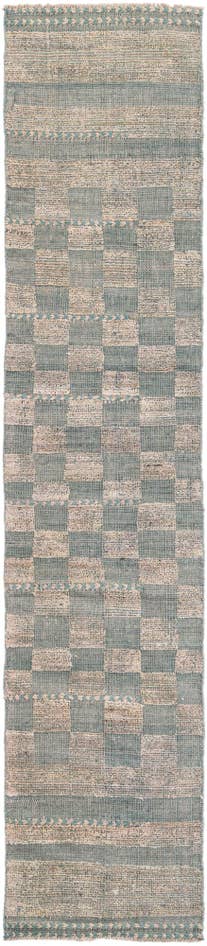Detail image of 2' 2 x 10' 3 Hand Knotted Moroccan Wool Runner Rug