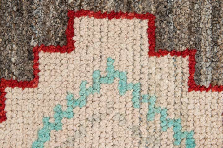 3' x 14' 7 Hand Knotted Moroccan Wool Runner Rug