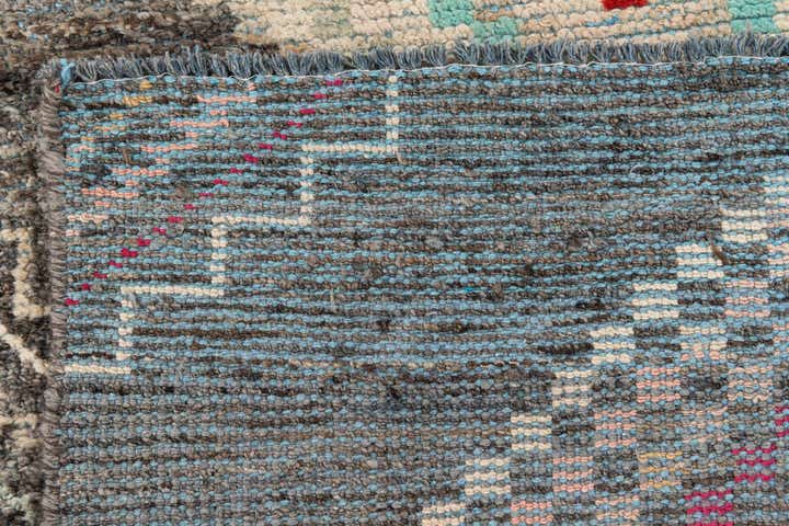 3' x 14' 7 Hand Knotted Moroccan Wool Runner Rug