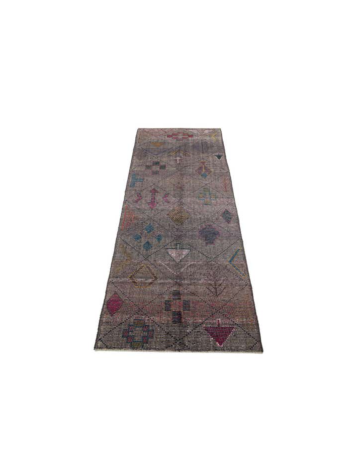 5' 6 x 15' 6 Hand Knotted Moroccan Wool Runner Rug