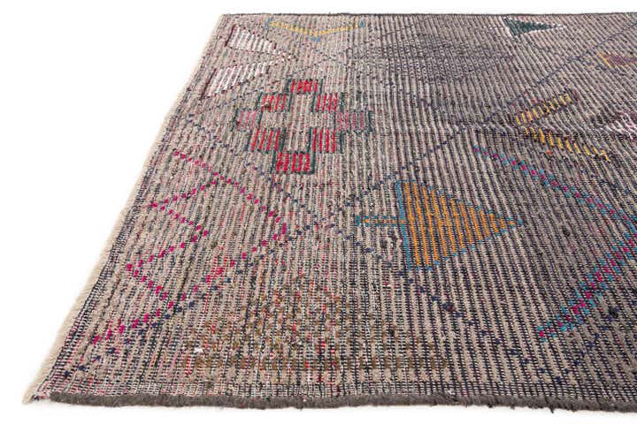 5' 6 x 15' 6 Hand Knotted Moroccan Wool Runner Rug