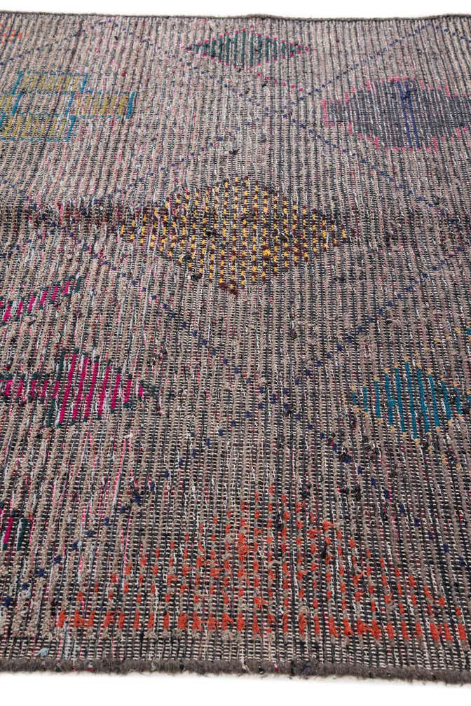 5' 6 x 15' 6 Hand Knotted Moroccan Wool Runner Rug