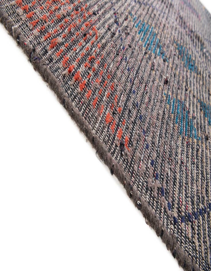 Detail image of 5' 6 x 15' 6  Hand Knotted Moroccan Wool Runner Rug