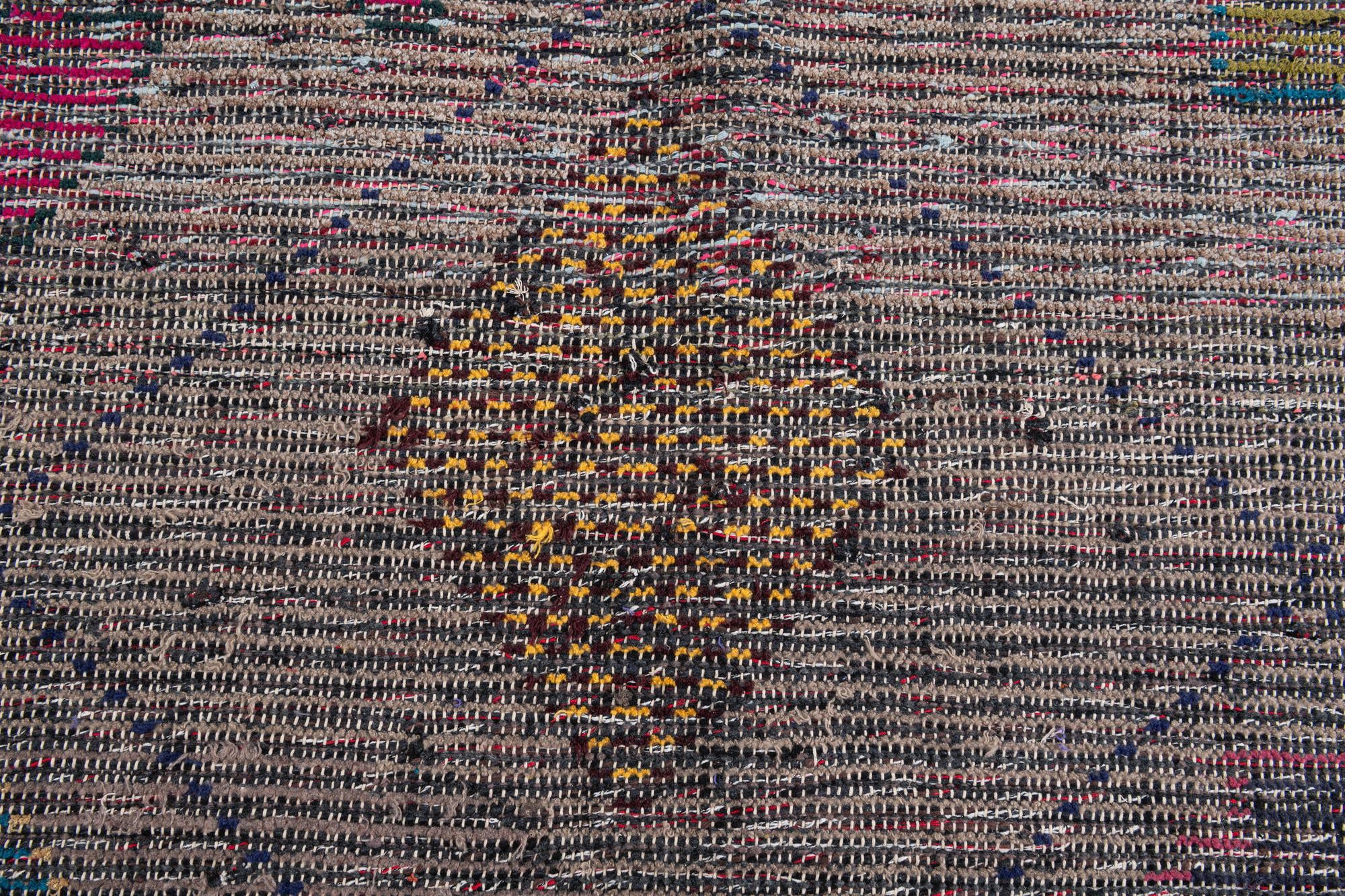 5' 6 x 15' 6 Hand Knotted Moroccan Wool Runner Rug