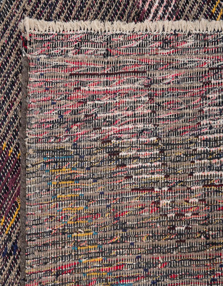 Detail image of 5' 6 x 15' 6  Hand Knotted Moroccan Wool Runner Rug