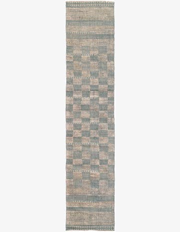 2' 2 x 10' 3 Hand Knotted Moroccan Wool Runner Rug