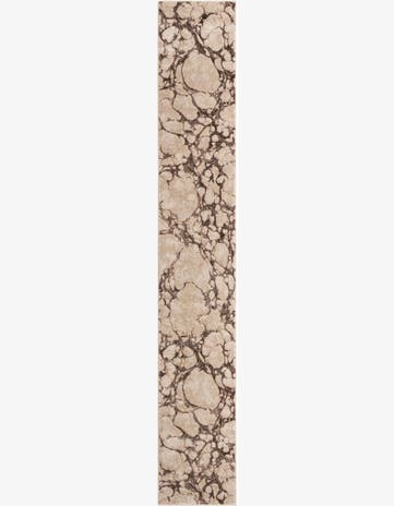 Brown Oasis Runner Rug