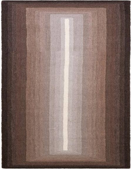 Detail image of 2' 7 x 12' Ombre Wool Runner Rug