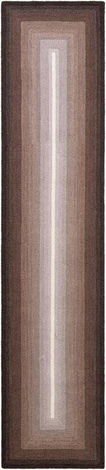 Detail image of 2' 7 x 12' Ombre Wool Runner Rug