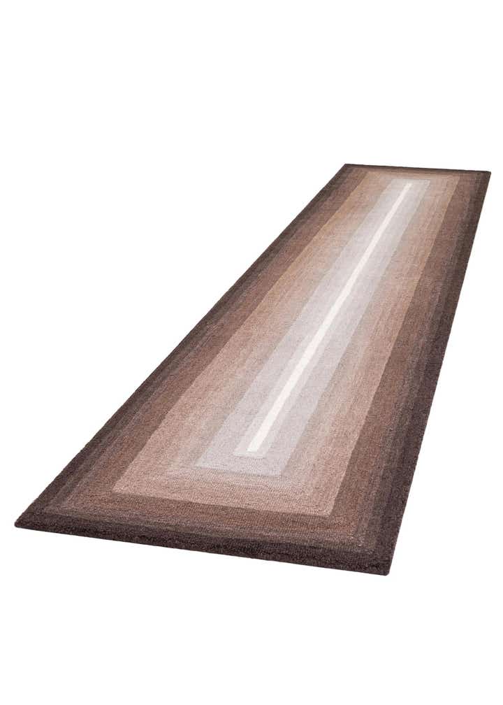 2' 7 x 12' Ombre Wool Runner Rug