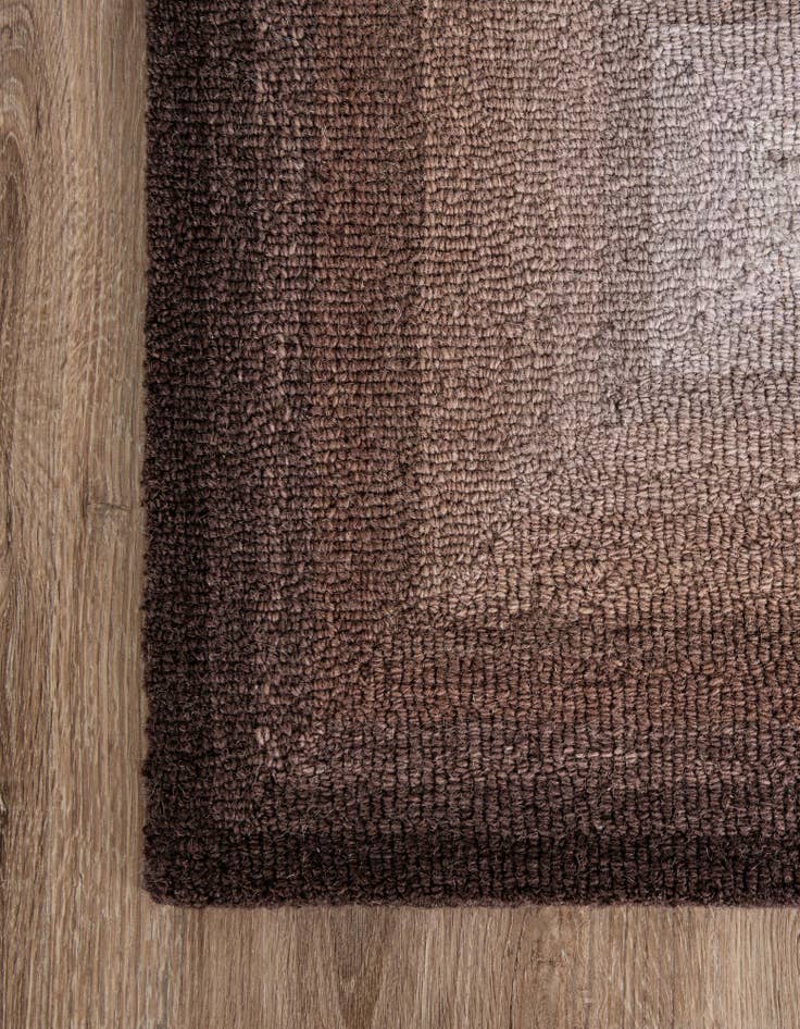Detail image of 2' x 6' 1 Ombre Wool Runner Rug