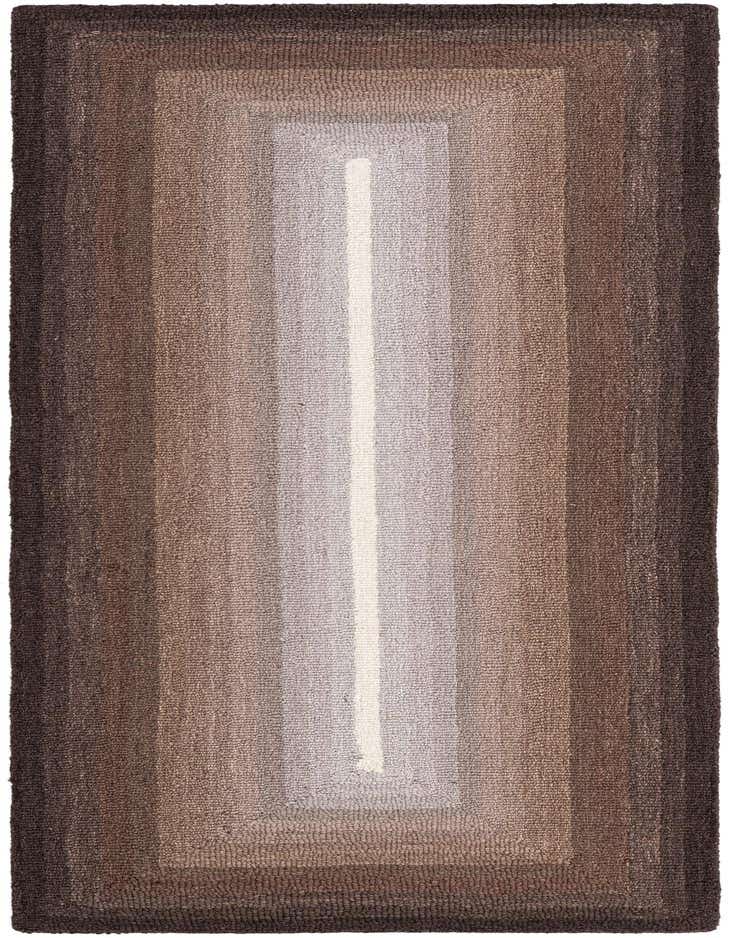 2' x 6' 1 Ombre Wool Runner Rug