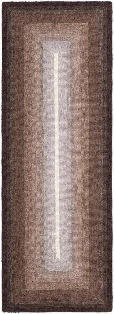 2' x 6' 1 Ombre Wool Runner Rug