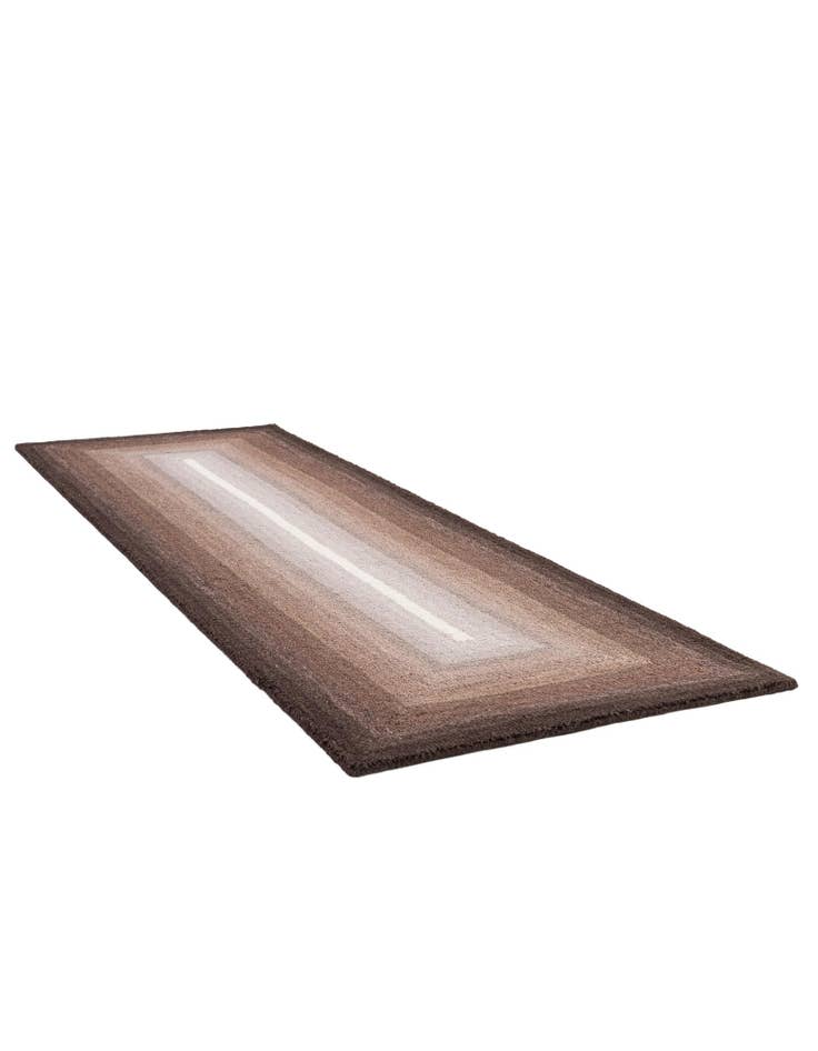 Detail image of 2' x 6' 1 Ombre Wool Runner Rug