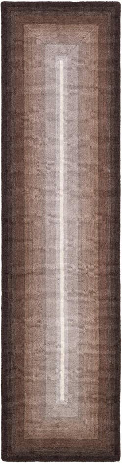 Detail image of 2' x 8' Ombre Wool Runner Rug