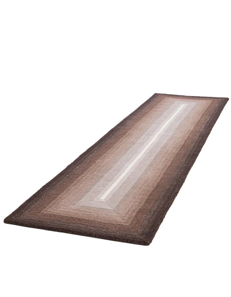 Detail image of 2' x 8' Ombre Wool Runner Rug