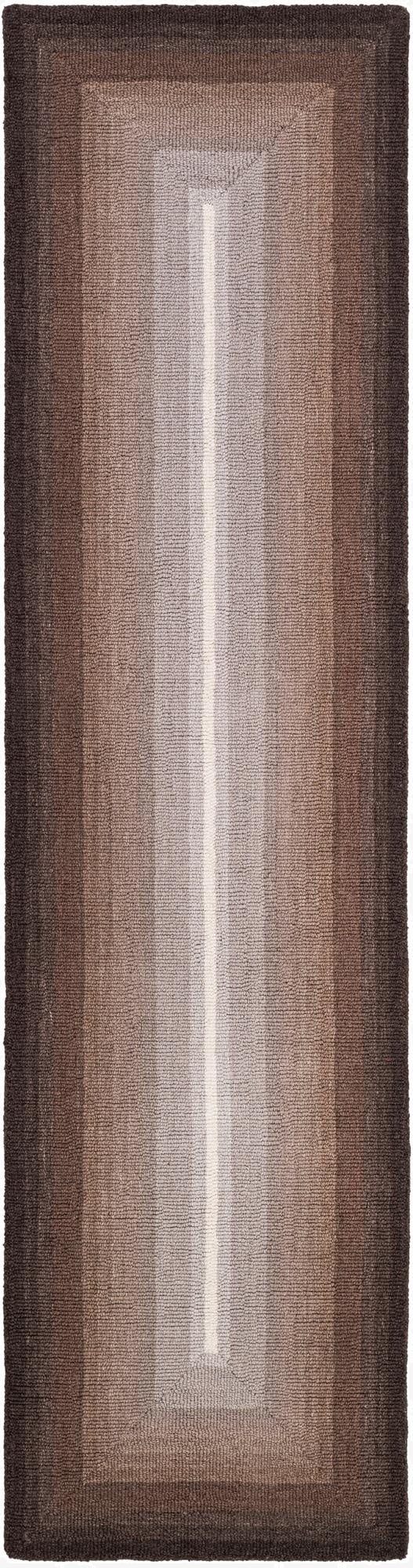 2' x 8' Ombre Wool Runner Rug