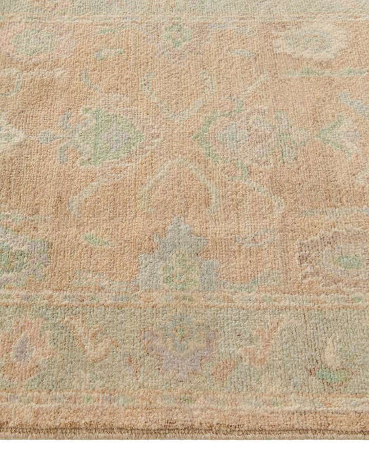 2' 8 x 11' 6 Hand Knotted Oushak Wool Runner Rug