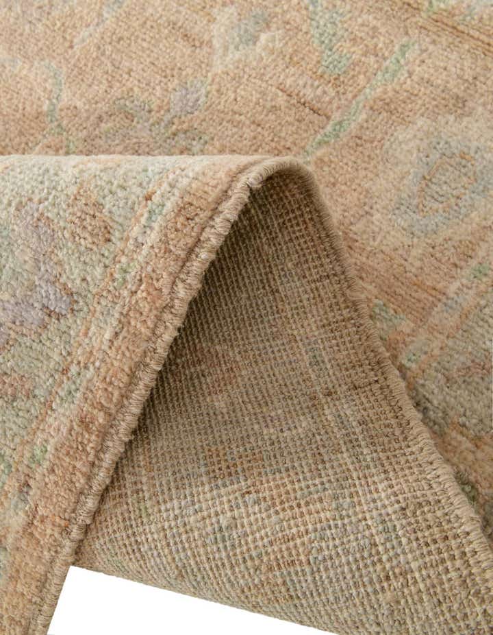 2' 8 x 11' 6 Hand Knotted Oushak Wool Runner Rug