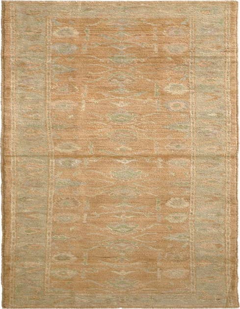 Detail image of 2' 8 x 11' 6 Hand Knotted Oushak Wool Runner Rug