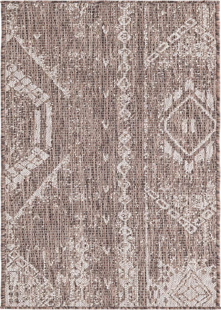 2' x 4' Easy-Clean Bohemian Indoor / Outdoor Runner Rug