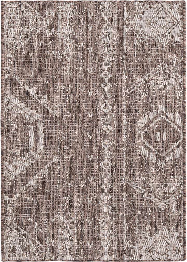 2' x 5' 3 Easy-Clean Bohemian Indoor / Outdoor Runner Rug