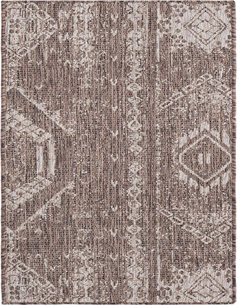 2' x 5' 3 Easy-Clean Bohemian Indoor / Outdoor Runner Rug