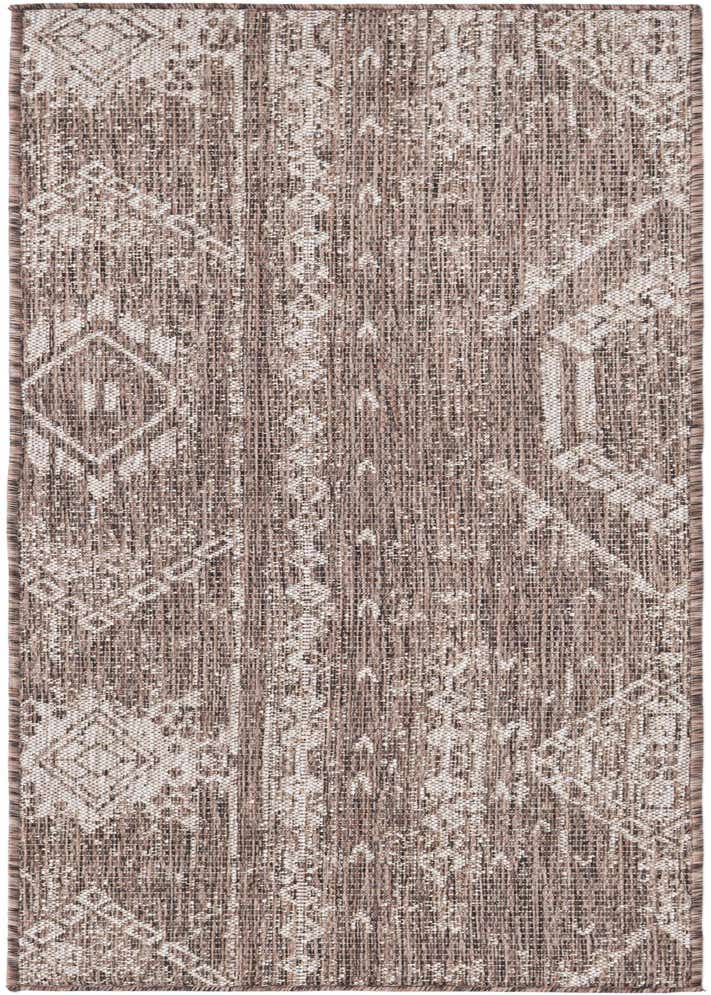 2' x 6' Easy-Clean Bohemian Indoor / Outdoor Runner Rug