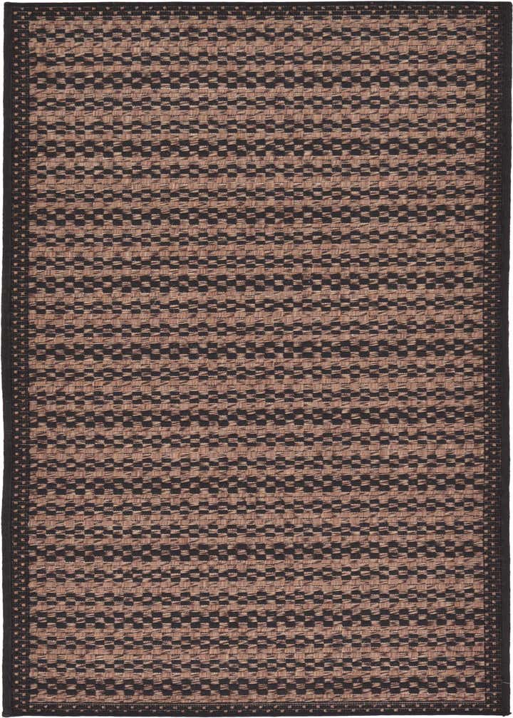2' 2 x 6' Easy-Clean Border Indoor / Outdoor Runner Rug