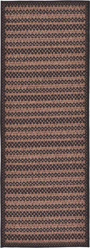Detail image of 2' 2 x 6' Easy-Clean Border Indoor / Outdoor Runner Rug