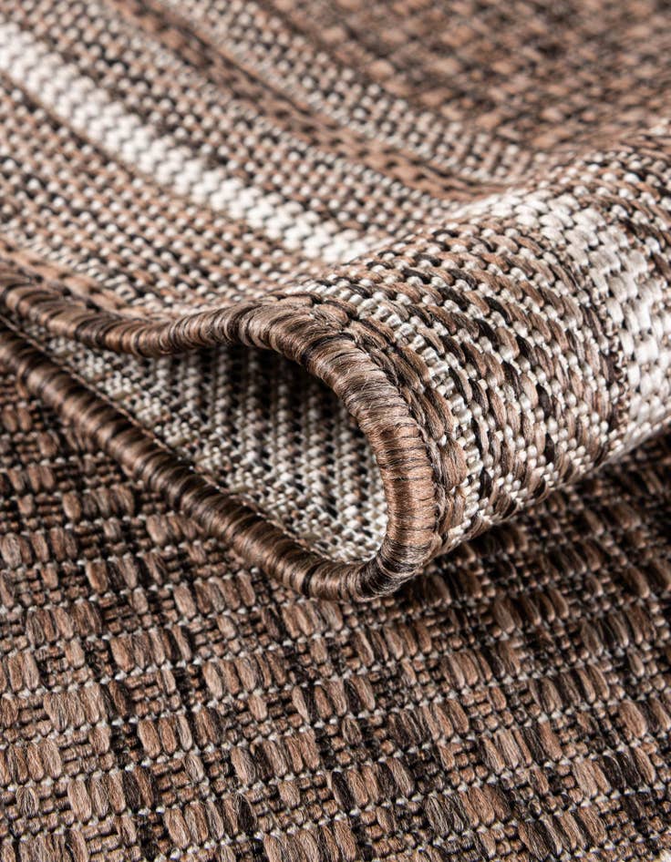 Detail image of 2' x 6'  Washable Border Indoor / Outdoor Runner Rug