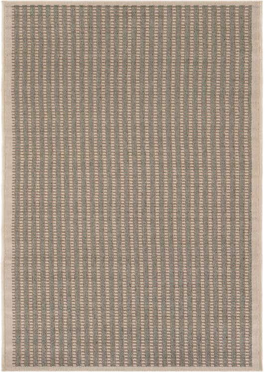 2' 7 x 10' Easy-Clean Border Indoor / Outdoor Runner Rug