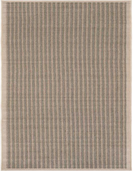 2' 7 x 10' Easy-Clean Border Indoor / Outdoor Runner Rug