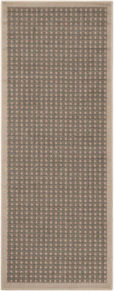 Detail image of 2' x 5' Easy-Clean Border Indoor / Outdoor Runner Rug