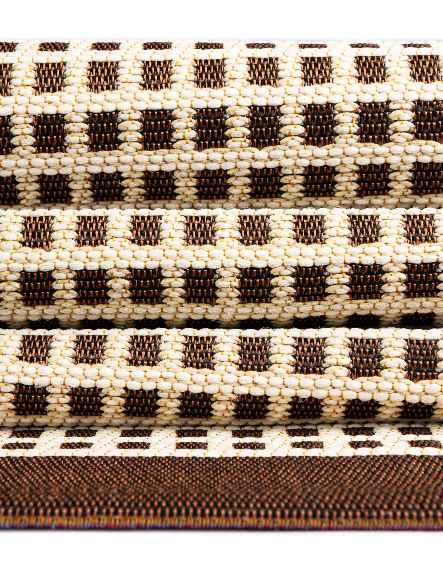 2' x 5' Easy-Clean Border Indoor / Outdoor Runner Rug
