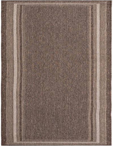 Detail image of 2' 7 x 14' Easy-Clean Border Indoor / Outdoor Runner Rug
